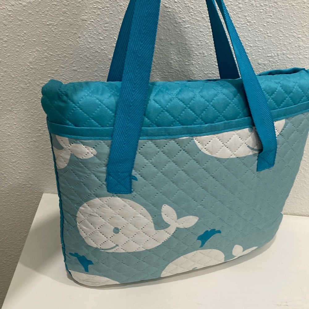 NWT Carry Along Whale Graphics Blanket 60”X 70”